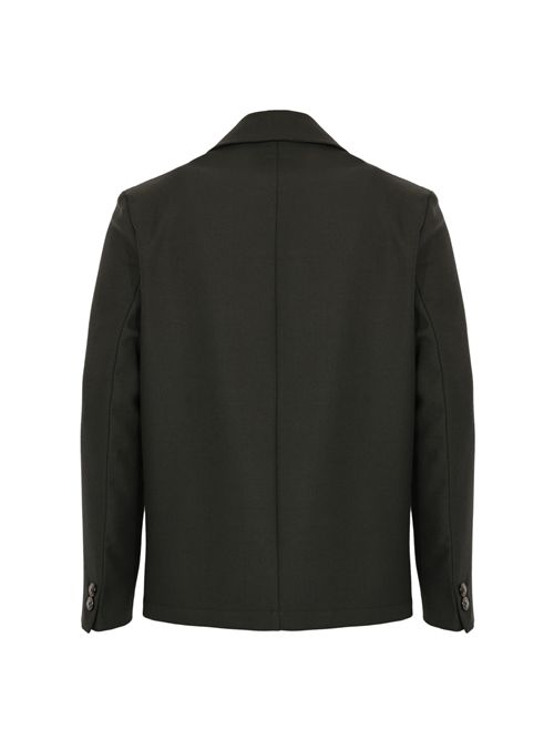 Giacca in misto lana Moro DANIELE ALESSANDRINI | DA1FW26J011MORO